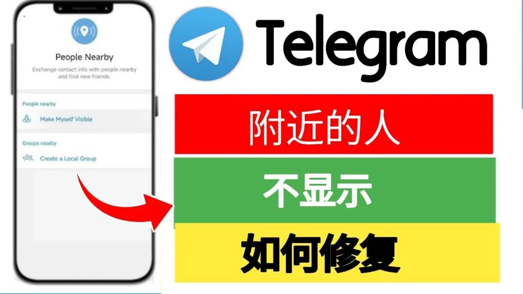 电报找附近的人详细步骤解析