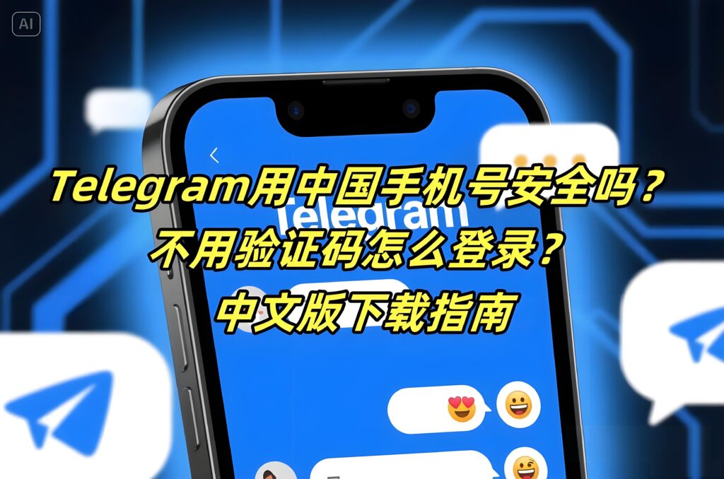中国手机号注册Telegram风险大吗？