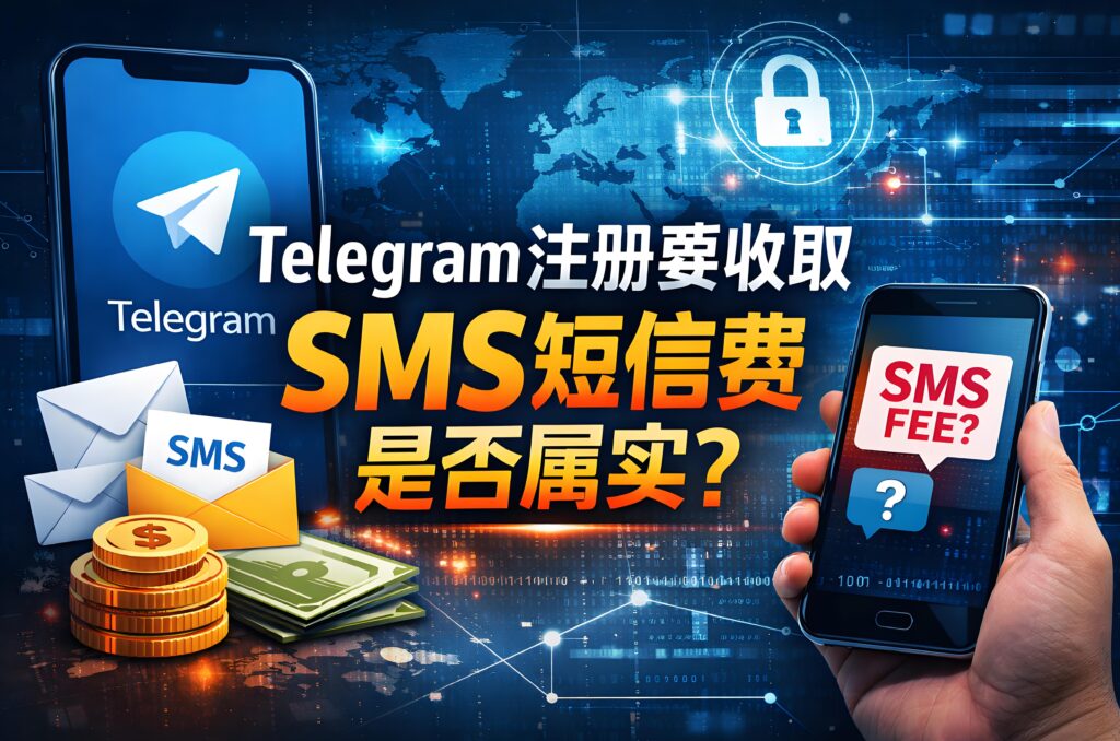 揭晓Telegram注册要收SMS费用是否真实？